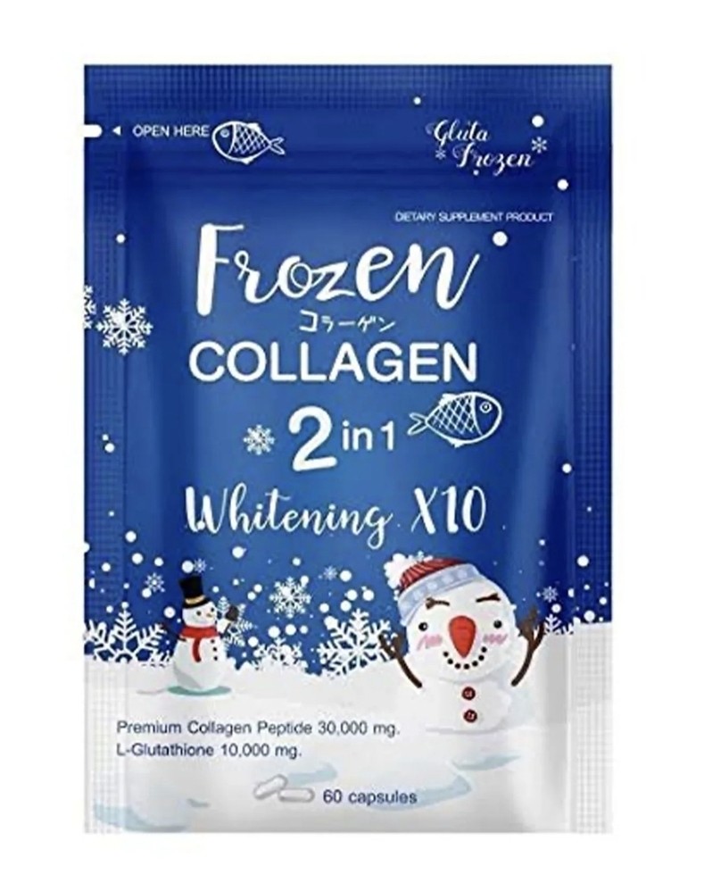 Collagène Frozen + 2 Frozen Detox - Soins Visage - Neuf En Emballage