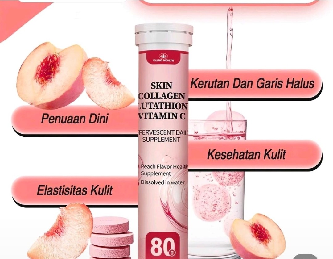 Skin Collagen Glutathion & Vitamine C EffervescentKenamo Cosmétique